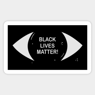 Black Lives Matter, The World Is Watching, civil rights, human rights Sticker